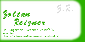 zoltan reizner business card